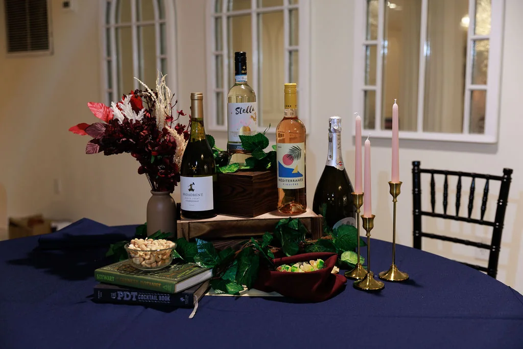 Formosa Bar presentation arranged at an indoor event venue