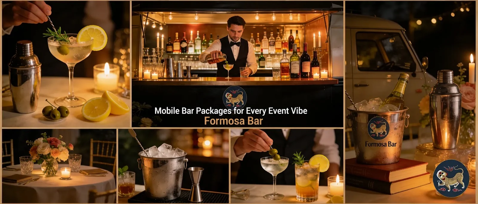 Mobile Bar Packages for Every Event Vibe