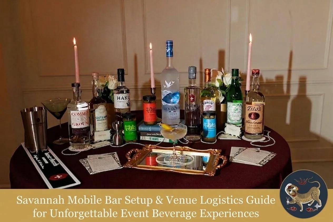 Savannah Mobile Bar Setup & Venue Logistics Guide for Unforgettable Event Beverage Experiences